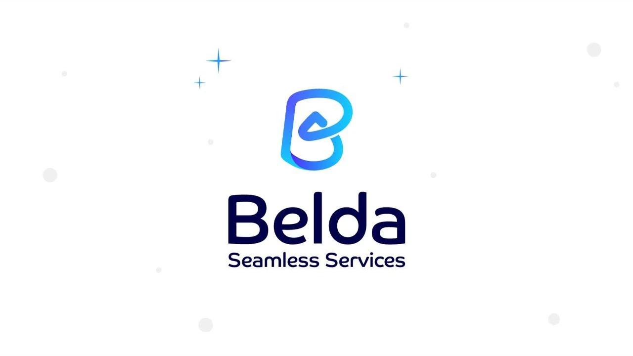 The Belda logo: Belda, Seamless Services